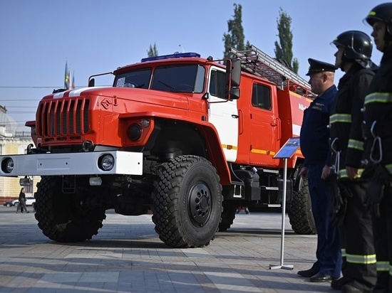 Пожарная охрана из Рассказовского района получила новую технику