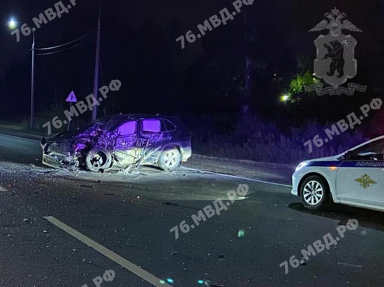 Вечером под Ярославлем произошло крупное ДТП