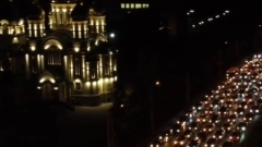 Видео ночного Ставрополя выложили в сеть 