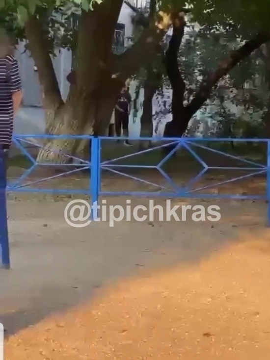 Возле детской площадки в Краснодаре прохожие сняли на видео онаниста