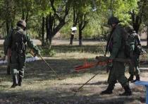 Территорию города Лисичанска продолжают освобождать от мин и неразорвавшихся снарядов