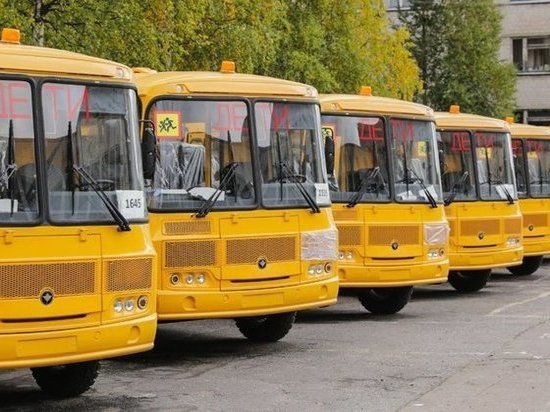 45 новых автобусов отправятся в школы Архангельской области