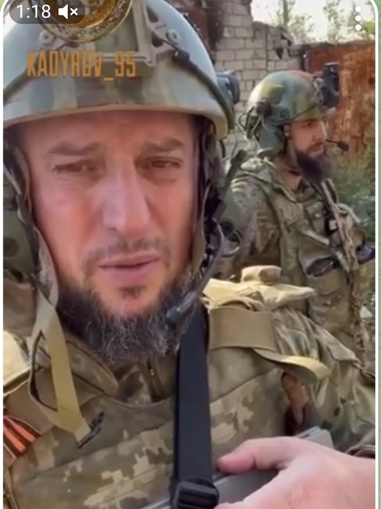 Чеченский командир обратился к украинцам: мы победим