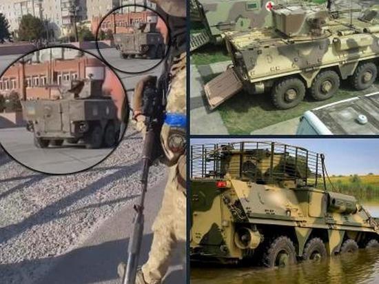 Украинская армия в ходе наступления на Балаклею использовала ранний опытный образец бронетранспортера БТР-4МВ, который с 2013 года ездил по различным международным выставкам