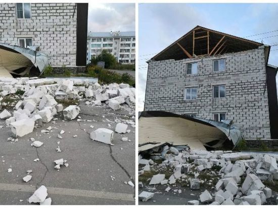 Прокуратура Новосибирской области проверит обрушение жилого дома в Барабинске