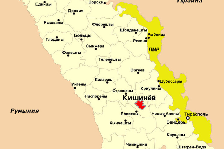 Молдова глодяны карта
