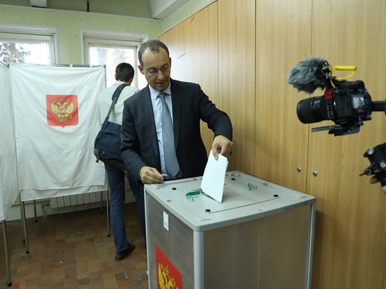 Юрий Бурлачко отдал свой голос на выборах депутатов ЗСК