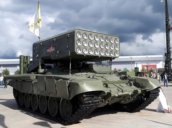 Российские военные перебросили под Харьков тяжелые огнеметные системы