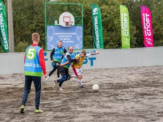 В Мурманске состоялся финал турнира по дворовому футболу