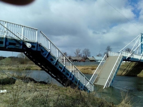 В Ярославской области начали реконструировать упавший мост