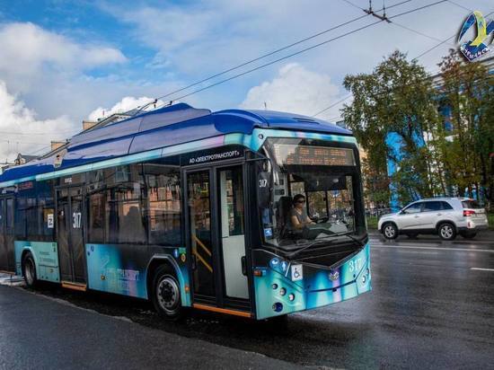 Пять белорусских троллейбусов начнут курсировать по Мурманску до конца 2022