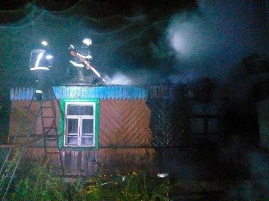 Тела 27-летних парня и девушки вынесли из сгоревшего в Донском дома