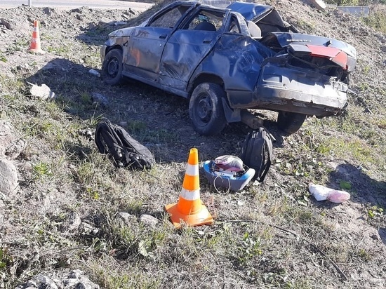 Уснувший за рулем новгородец рухнул в кювет на легковушке