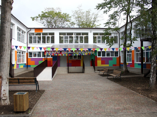 Тульские специалисты восстановили детский сад в Мариуполе