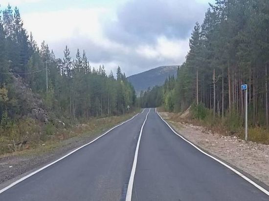 В Мурманской области завершили ремонт участка дороги Умба – Кандалакша