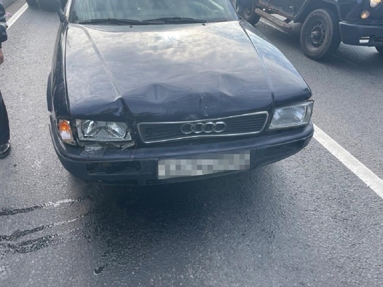 72-летний водитель «Ауди» стал виновником аварии на Московском шоссе в Твери