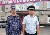 Сотрудники ГИБДД Республики Алтай сопроводили роженицу в перинатальный центр. 