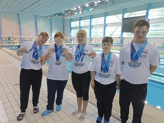Международный турнир принес ивановским пловцам с ОВЗ более 20 медалей