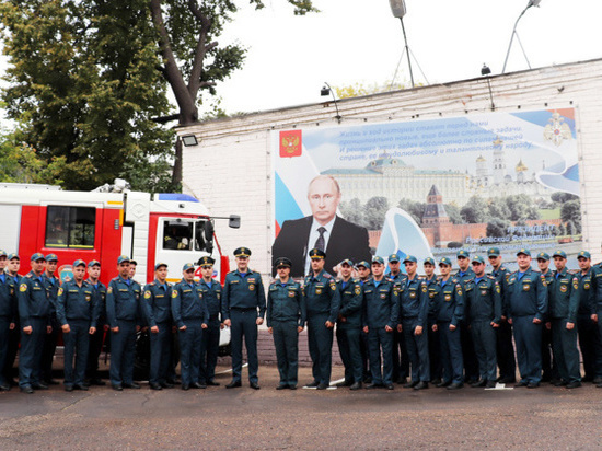 Пожарные Тверской области вернулись из опасной командировки