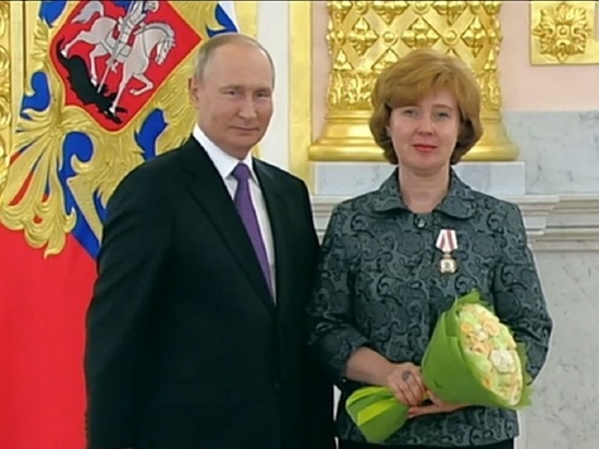 Путин наградил главу калужского Роспотребнадзора Орденом Пирогова