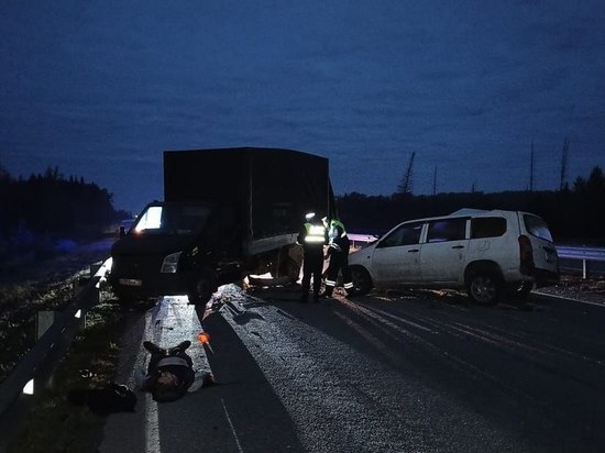 На коммунальном мосту "Северный" в Томске в ДТП погибли водители двух иномарок
