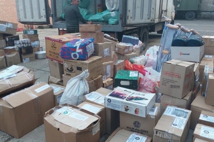 Ярославцы собрали для Донбасса 30 тонн необходимых вещей