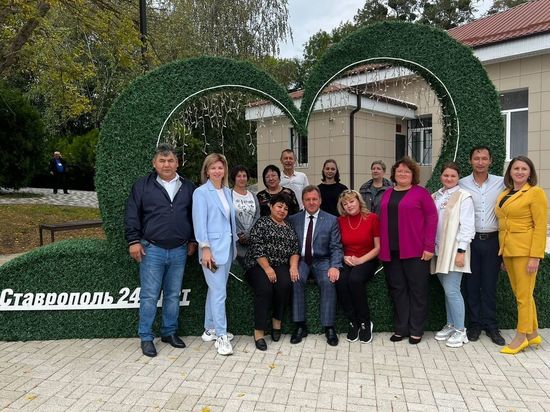 Арт-объект в виде сердца установили в Ставрополе