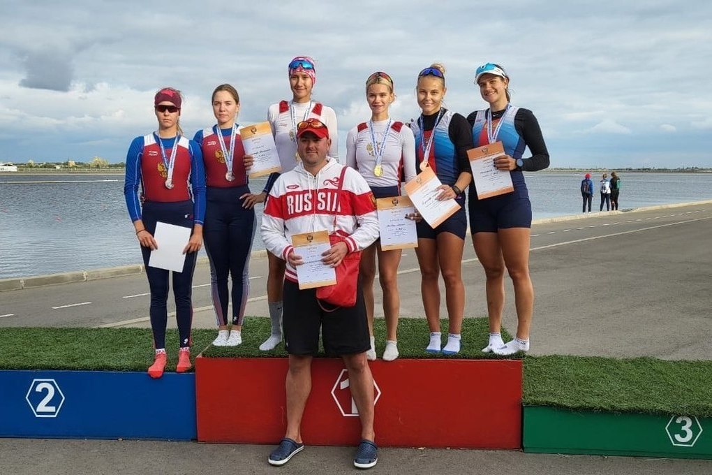 Rowers from the Lipetsk region won medals at the Russian Championship
