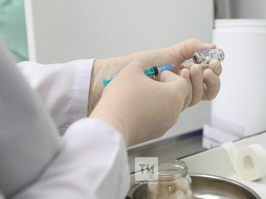 Повторной вакцинации от covid подлежат 1,4 млн татарстанцев