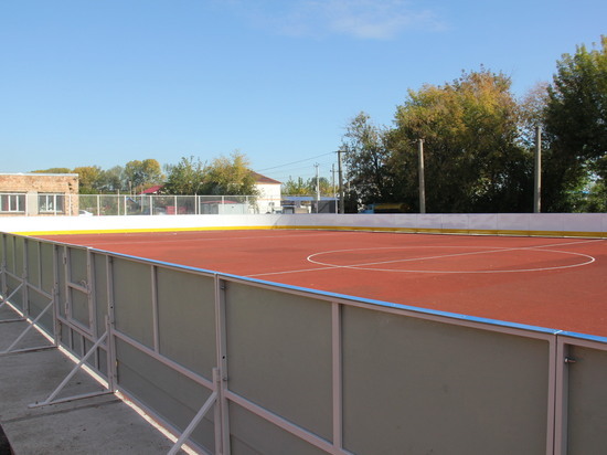 В Красноярском крае появятся 12 хоккейных коробок к зиме