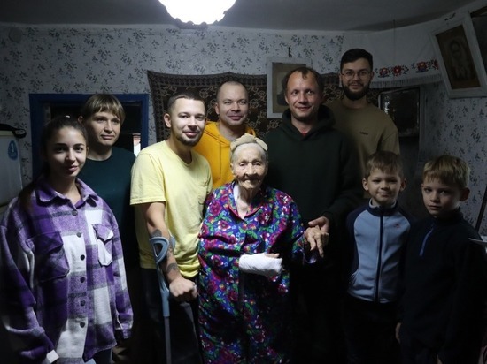 Жительница Белгородской области отметила 100-летие