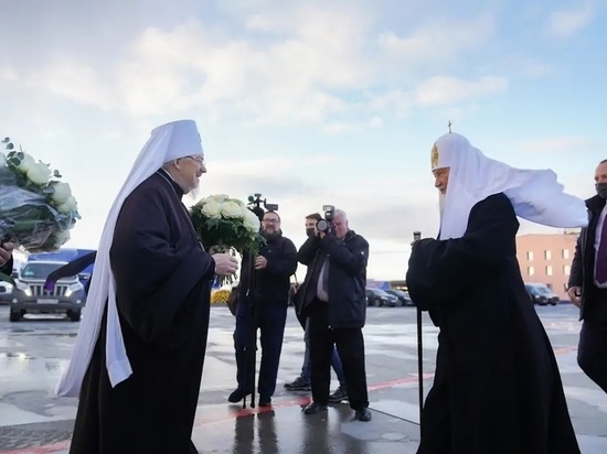 Патриарх Кирилл прибыл в Красноярский край