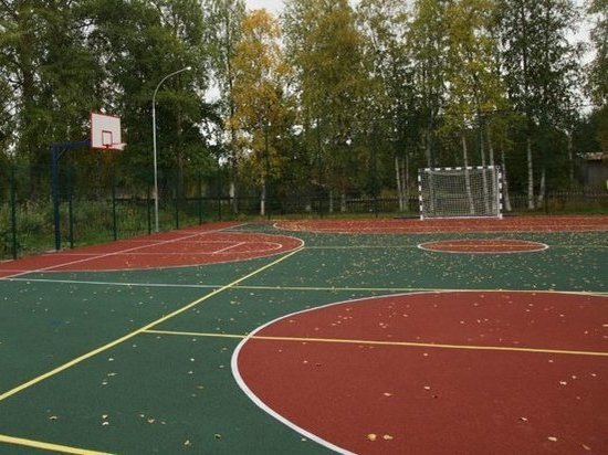 В поселке Боброво Приморского района появилась новая спортивная площадка