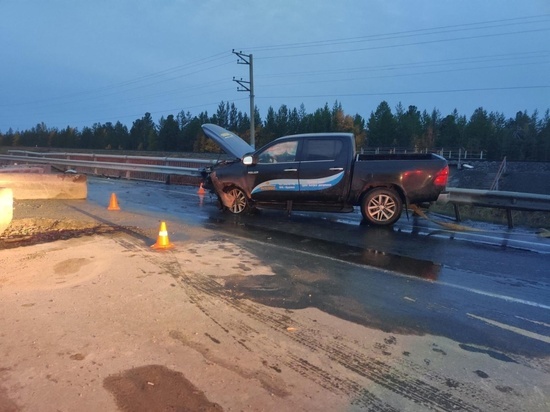 Внедорожник разбился на ремонтируемой трассе Сургут — Салехард