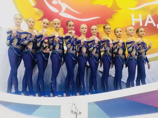 Тулячки завоевали медали на Всероссийских соревнованиях по эстетической гимнастике