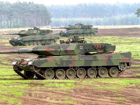Германия передаст Украине тяжелую бронетехнику, включая «грозу танков» Leopard 2