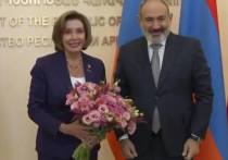 Спикер Палаты представителей Конгресса США Нэнси Пелоси встретилась с премьер-министром Армении Николом Пашиняном в Ереване