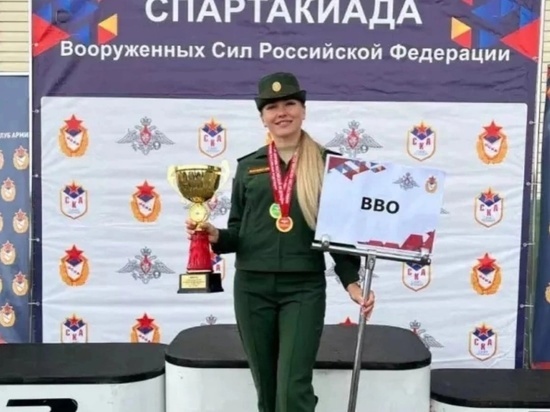 Легкоатлетка из Бурятии выиграла Спартакиаду Вооруженных сил России