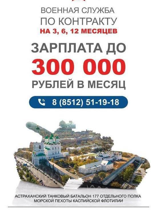 Как заключить контракт военнослужащего и получать до 300 тысяч рублей в месяц,