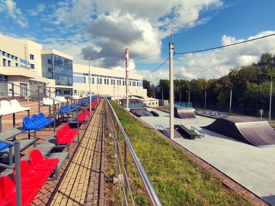 В Смоленске открылся ещё один скейт парк