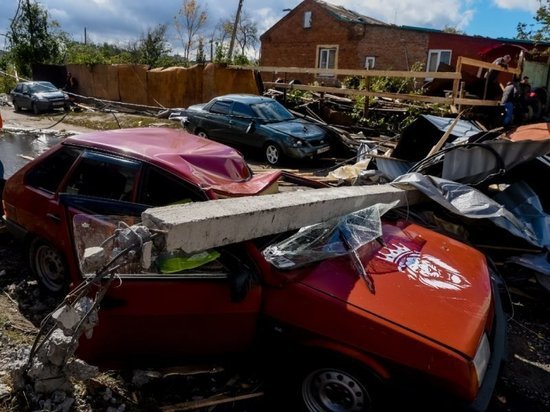 В Курской области пострадавшие от урагана жители получат от 1 до 1,5 млн рублей