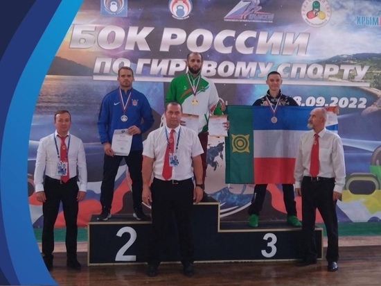Известный гиревик Хакасии Фёдор Жибинов стал призёром Кубка России