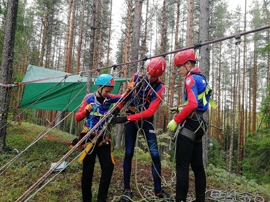 В одном из районов Карелии состоялись соревнования по спортивному туризму