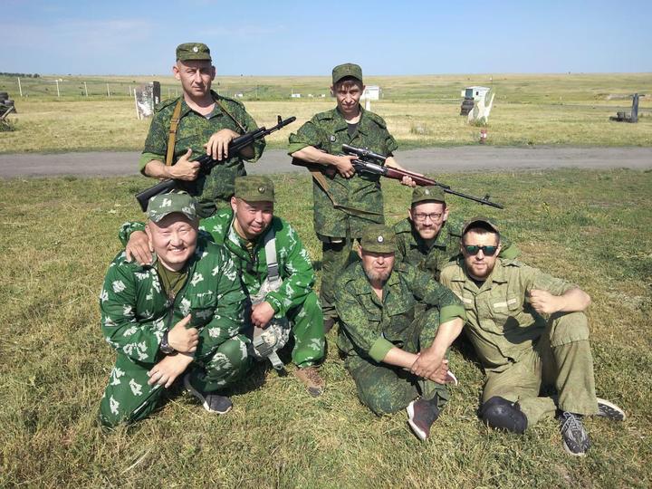 Оренбургские добровольцы на донбассе