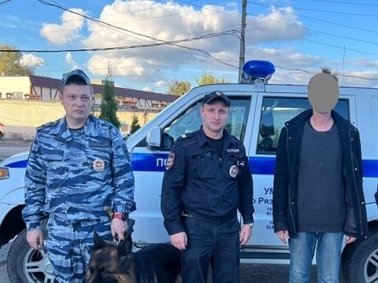 В Рязани задержали находившегося в федеральном розыске 31-летнего мужчину