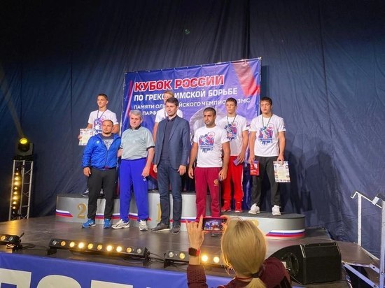На Кубке России липецкий борец завоевал бронзовую медаль