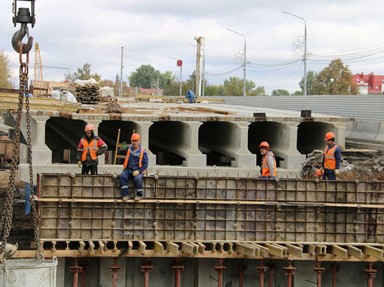 В Туле почти завершили ремонт Демидовского моста