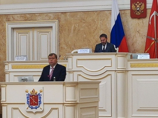 Глава Донского парламента Александр Ищенко выступил в Законодательном Собрании Санкт-Петербурга