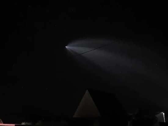 Жители Новосибирской области заметили в небе космический корабль «Союз МС-22»