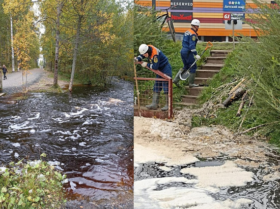 Разлив реки удалось предотвратить в Петрозаводске